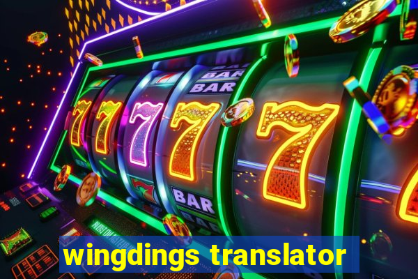 wingdings translator